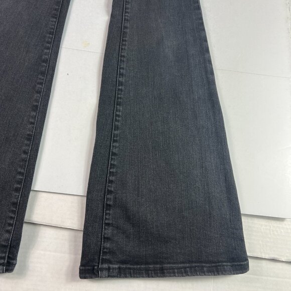 We The Free Jeans Womens 26x31* Jayde High Rise Flare Black Stretch Denim Tag 26 - Picture 3 of 16